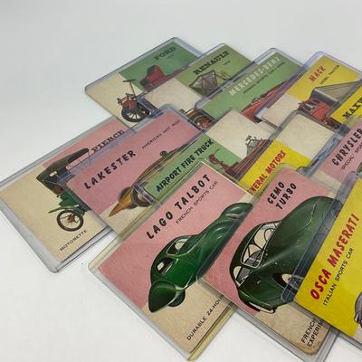 -126- COLLECTIBLE | 1953 Topps World Of Wheels Cards