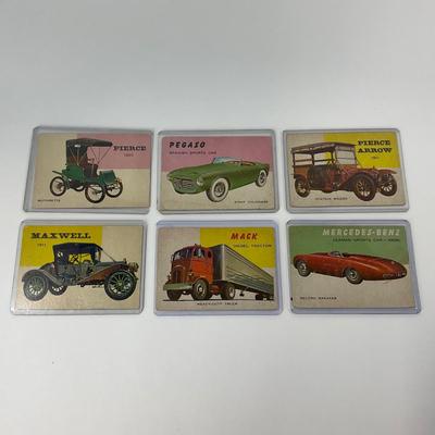 -126- COLLECTIBLE | 1953 Topps World Of Wheels Cards