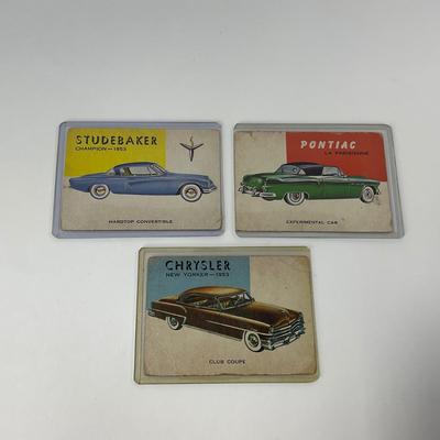 -127- COLLECTIBLE | 1953 Topps Wheels Of Today Car Cards