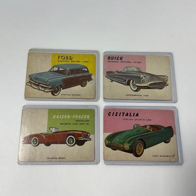 -127- COLLECTIBLE | 1953 Topps Wheels Of Today Car Cards