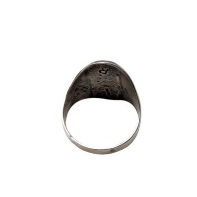 Lot #51  Gents Southwest Style Sterling Silver/Turquoise Ring - Size 14.5