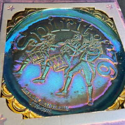 Brass & Marble Bookends, 1776 Commemorative Carnival Glass & More (LR-SS)