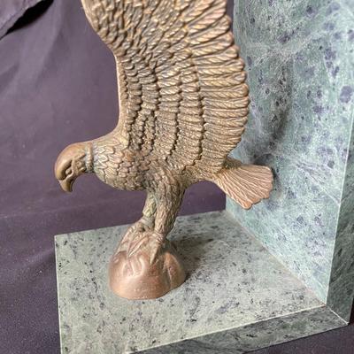 Brass & Marble Bookends, 1776 Commemorative Carnival Glass & More (LR-SS)