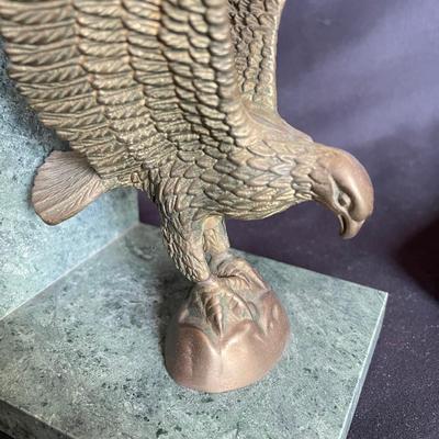 Brass & Marble Bookends, 1776 Commemorative Carnival Glass & More (LR-SS)