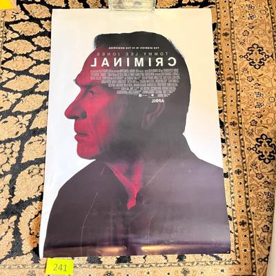 Theater movie poster â€œCriminalâ€