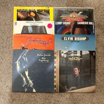 A COLLECTION OF VINTAGE VINYL RECORD ALBUMS