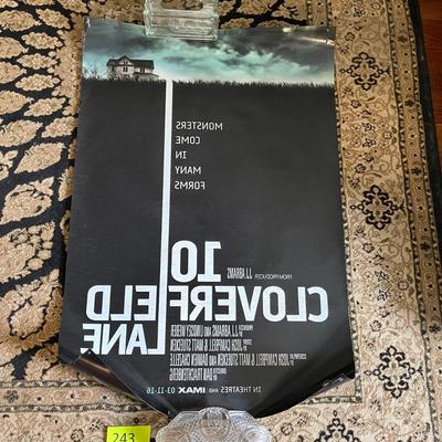 Theater movie poster â€œ10 Cloverfield Laneâ€