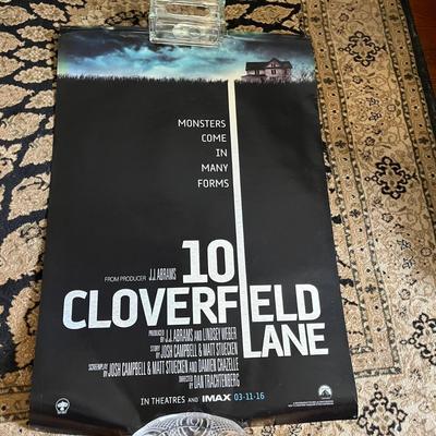 Theater movie poster â€œ10 Cloverfield Laneâ€