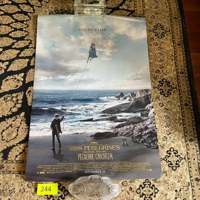 Movie theater poster Miss Peregrineâ€™s Peculiar Childrenâ€
