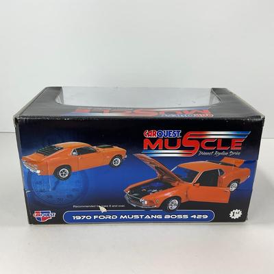 -140- DIECAST | 1970 Ford Mustang Boss 429 Diecast Car 1:25 Scale