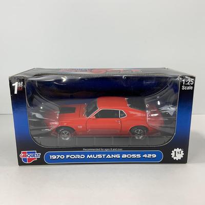 -140- DIECAST | 1970 Ford Mustang Boss 429 Diecast Car 1:25 Scale