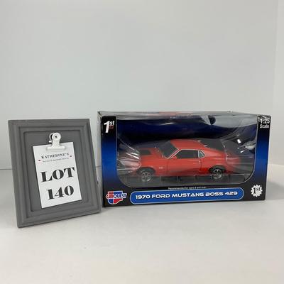-140- DIECAST | 1970 Ford Mustang Boss 429 Diecast Car 1:25 Scale