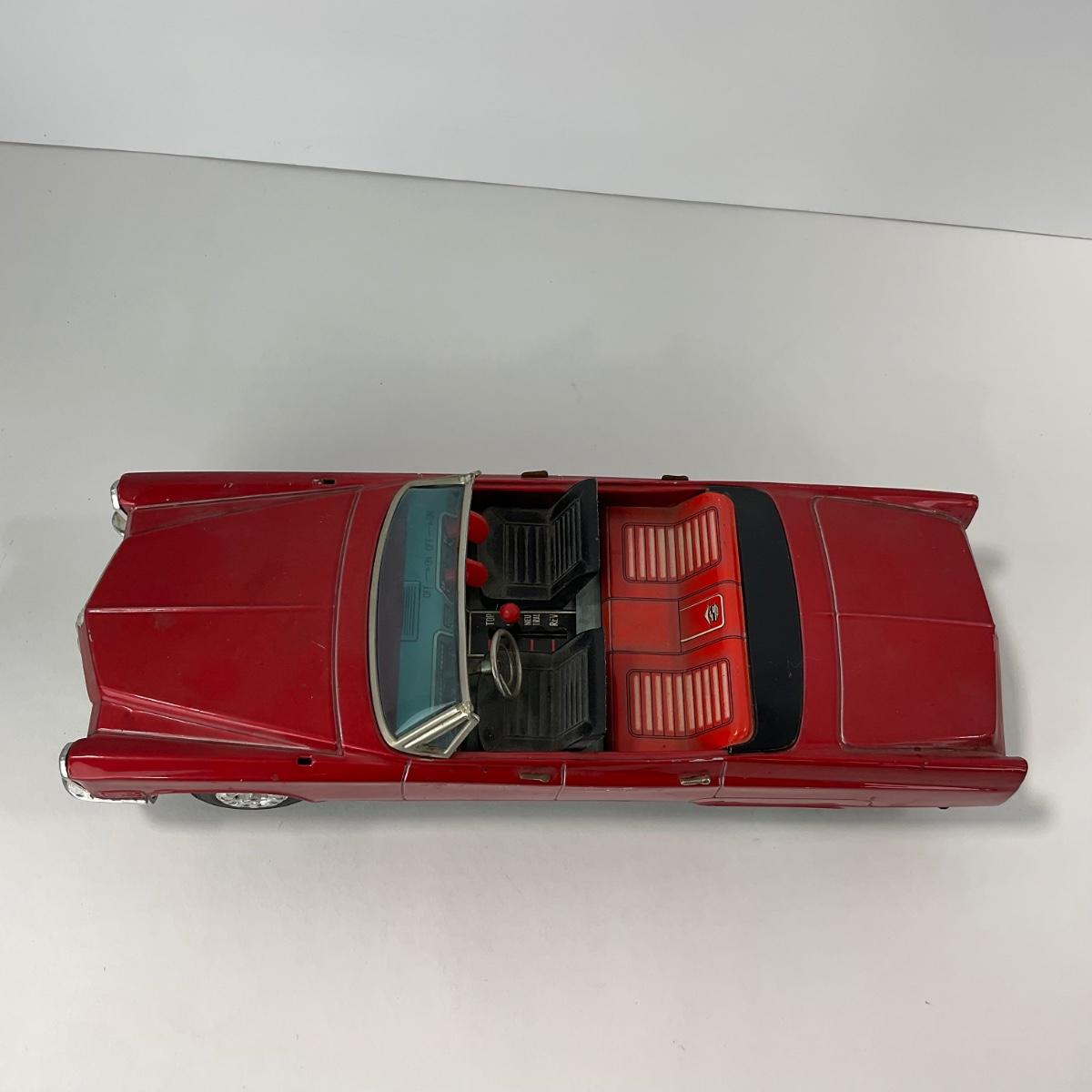 141- CAR | Japan Bandai Tin Battery Gear Shift 1960's Op