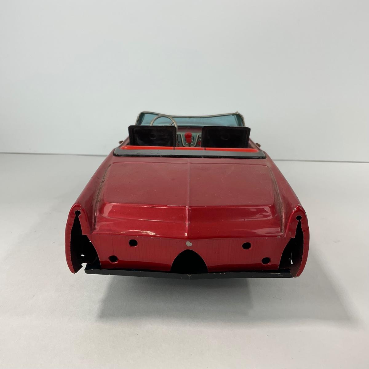141- CAR | Japan Bandai Tin Battery Gear Shift 1960's Op