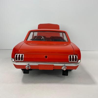 -142- CAR | Vintage AMF Wen-Mac Motorized 1966 Ford Mustang GT With Box