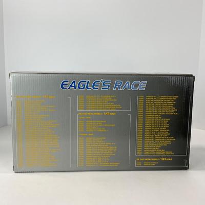 -143- CAR | Universal Hobbies Eagles Race 1966 Ford Mustang Fastback Pink 1:18 Scale