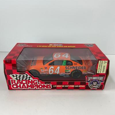 -145- DIECAST | Racing Champions Schneider Race Car Model 1:24 Scale | Dick Trickle