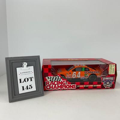 -145- DIECAST | Racing Champions Schneider Race Car Model 1:24 Scale | Dick Trickle