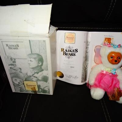 Raikes Bear- Summer Flower Fairy Doll-like new in original box - COA - Free shipping