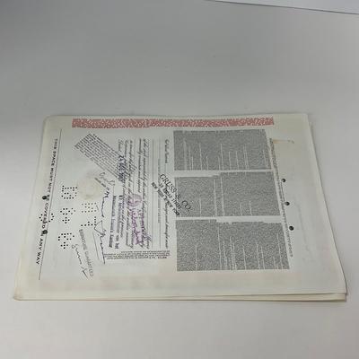 -149- COLLECTIBLE | 1950â€™s Studebaker Packard Automobile Stock Certificates