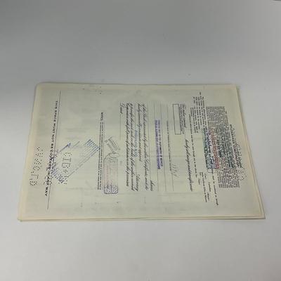 -149- COLLECTIBLE | 1950â€™s Studebaker Packard Automobile Stock Certificates