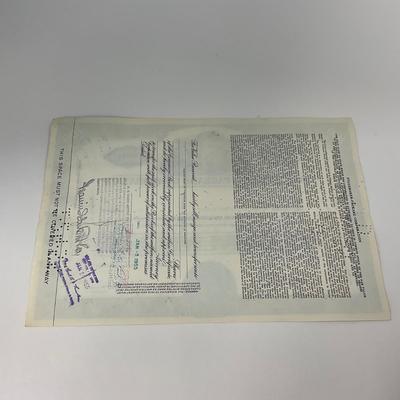 -149- COLLECTIBLE | 1950â€™s Studebaker Packard Automobile Stock Certificates
