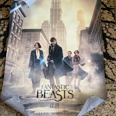 Theater movie poster â€œFantastic Beastsâ€