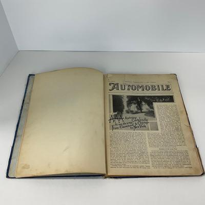 -150- COLLECTIBLE | 1907 Automobile Magazine Bound To Hardcover