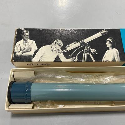 -151- COLLECTIBLE | 1950â€™s Telescope In Box