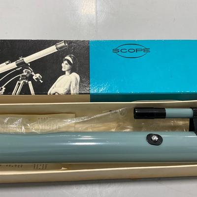 -151- COLLECTIBLE | 1950â€™s Telescope In Box