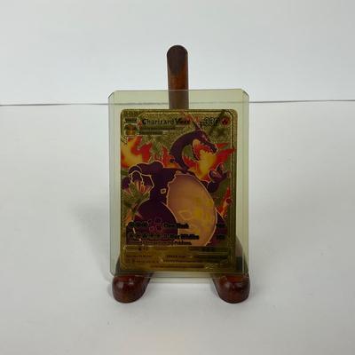 -165- POKÃ‰MON | Gold Foil Charizard Card