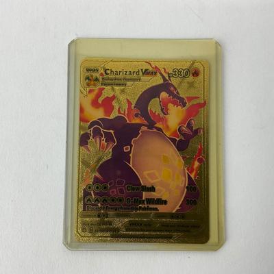 -165- POKÃ‰MON | Gold Foil Charizard Card