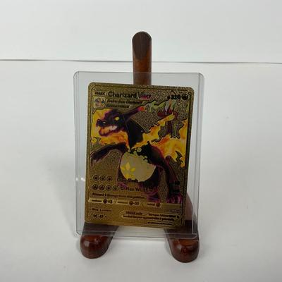 -166- POKÃ‰MON | Gold Foil Charizard Card