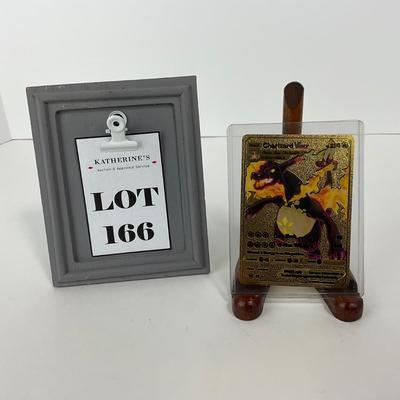 -166- POKÃ‰MON | Gold Foil Charizard Card