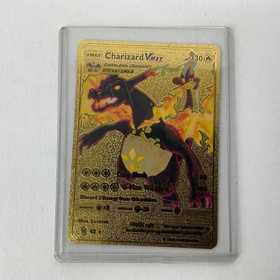 -166- POKÃ‰MON | Gold Foil Charizard Card