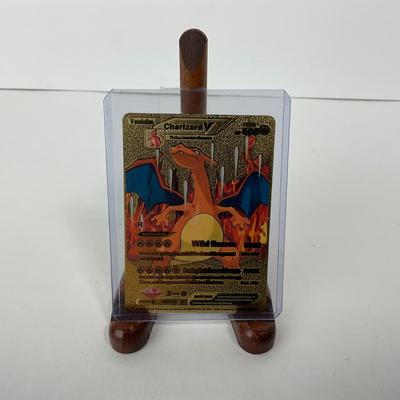 -167- POKÃ‰MON | Gold Foil Charizard Card