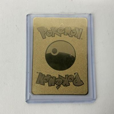 -168- POKÃ‰MON | Gold Foil Charizard Card