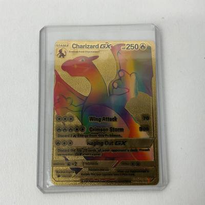 -169- POKÃ‰MON | Gold Foil Charizard Card