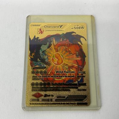 -171- POKÃ‰MON | Gold Foil Charizard Card