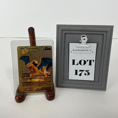 -175- POKÃ‰MON | Gold Foil Charizard Card