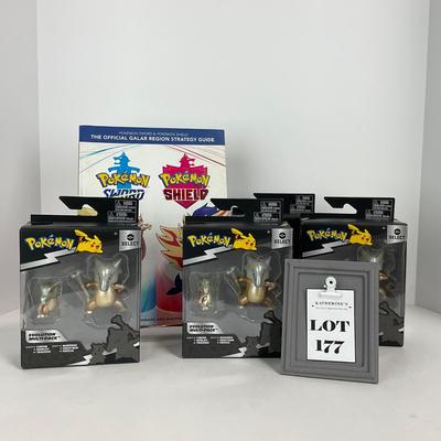 -177- POKÃ‰MON | Cuebone Figures & PokÃ©mon Sword & Shield Book