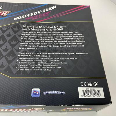 -178- POKÃ‰MON | Sealed Crown Zenith Morpeko V-Union Cards