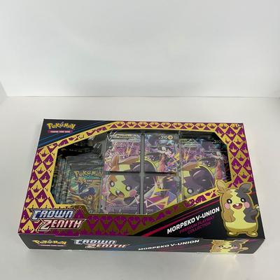 -178- POKÃ‰MON | Sealed Crown Zenith Morpeko V-Union Cards