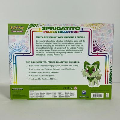 -180- POKÃ‰MON | Sealed Sprigatito Paldea Collection Cards