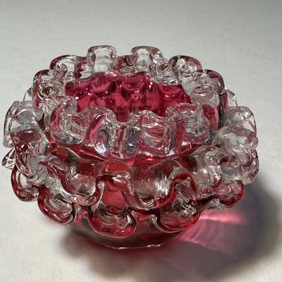 Cranberry Salt with 3 layers Rigaree