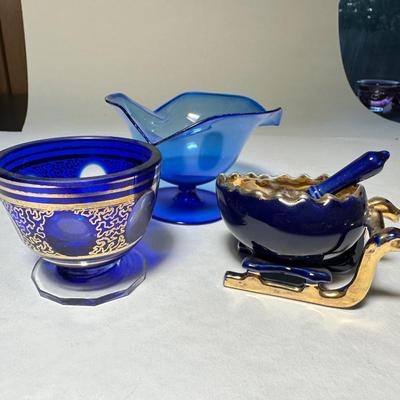 Lot of 3 Blue Salts