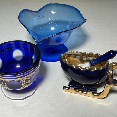 Lot of 3 Blue Salts