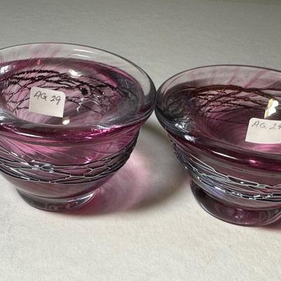Two signed Salizar salts