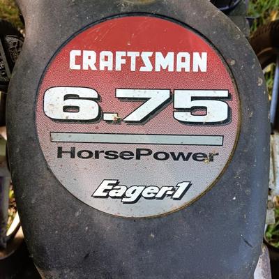 Craftsman Wheeled Weed trimmer 6.75 Horsepower 22 Inch Cut