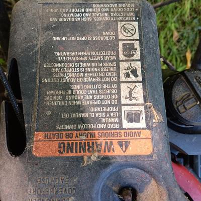 Craftsman Wheeled Weed trimmer 6.75 Horsepower 22 Inch Cut